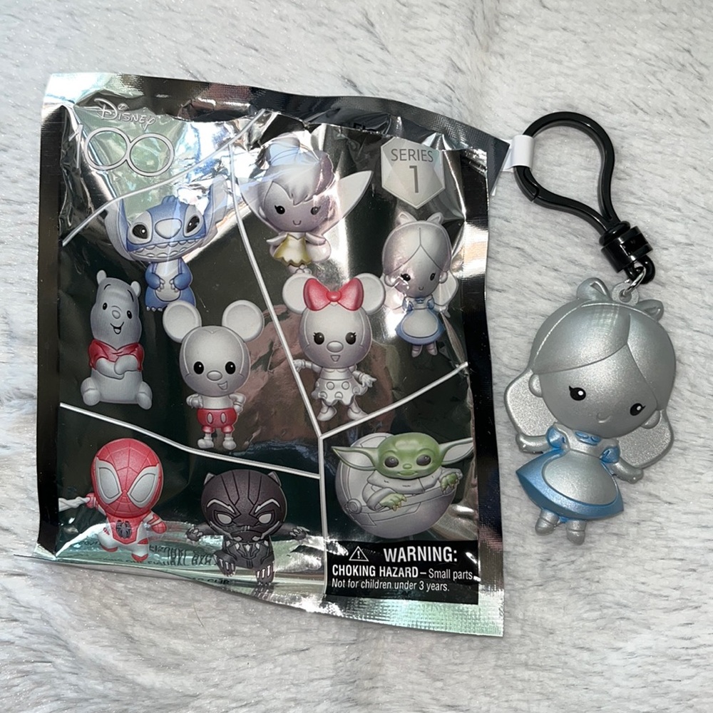 Disney Bag Clip 100th anniversary Celebration Alice keychain